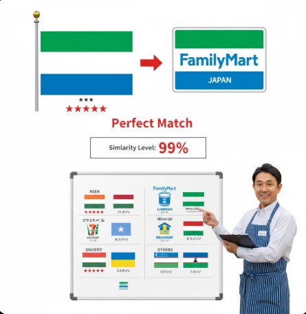 ファミリーマートみたいな国旗のまとめ