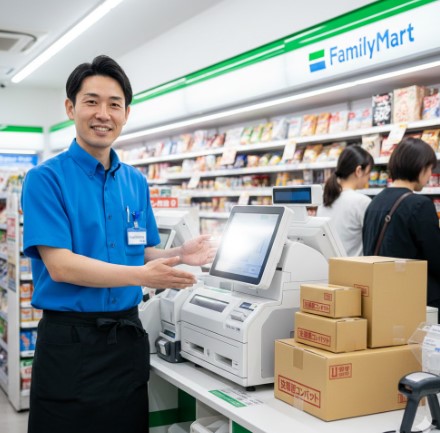 【店長解説】ファミリーマートの宅急便のやり方！サイズや箱も完全網羅