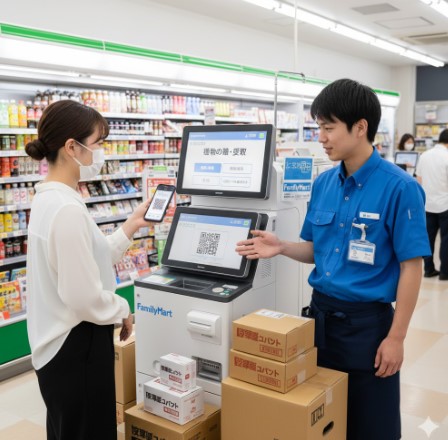 マルチコピー機での送り状発行操作