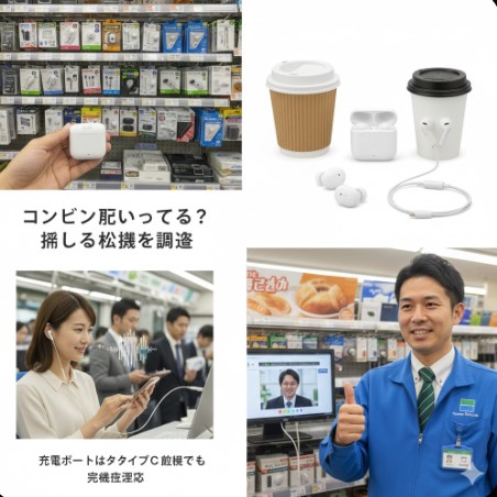 ファミリーマートにイヤホンは売ってますか?