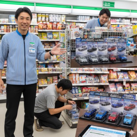 京商ミニカーファミマ取扱店攻略！入荷時間と場所を特定【2024】