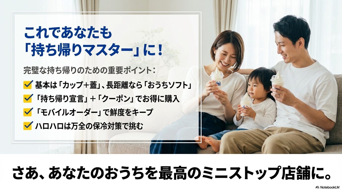 カップ・蓋の基本、おうちソフト、クーポン、モバイルオーダー、ハロハロ対策の重要チェックリスト