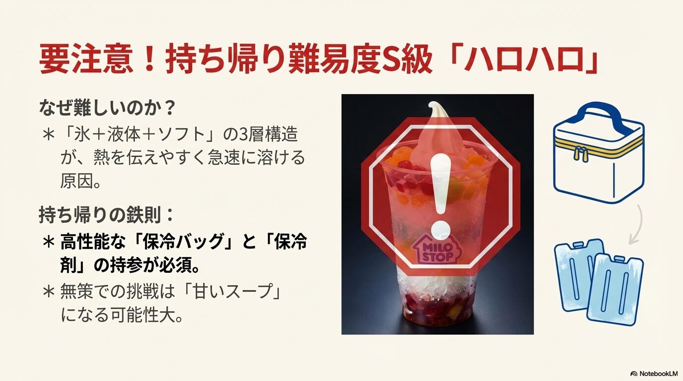 レジ待ちゼロで溶ける前の最高な状態のソフトクリームを受け取れるモバイルオーダーのメリット